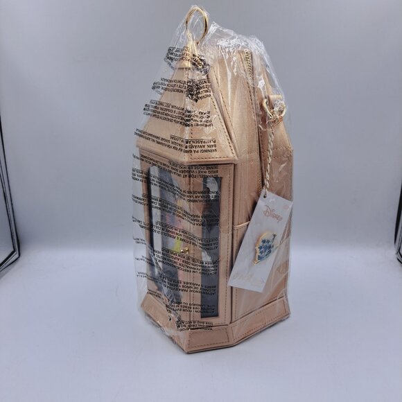 Retired Disney Loungefly Stitch Shoppe Peter Pan Tinker Bell Lantern Crossbody - Picture 13 of 15
